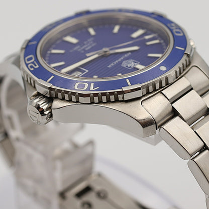 *N MINT* TAG HEUER Aquaracer BA0830 WAK2111 Automatic Blue Dial 42mm Mens Watch