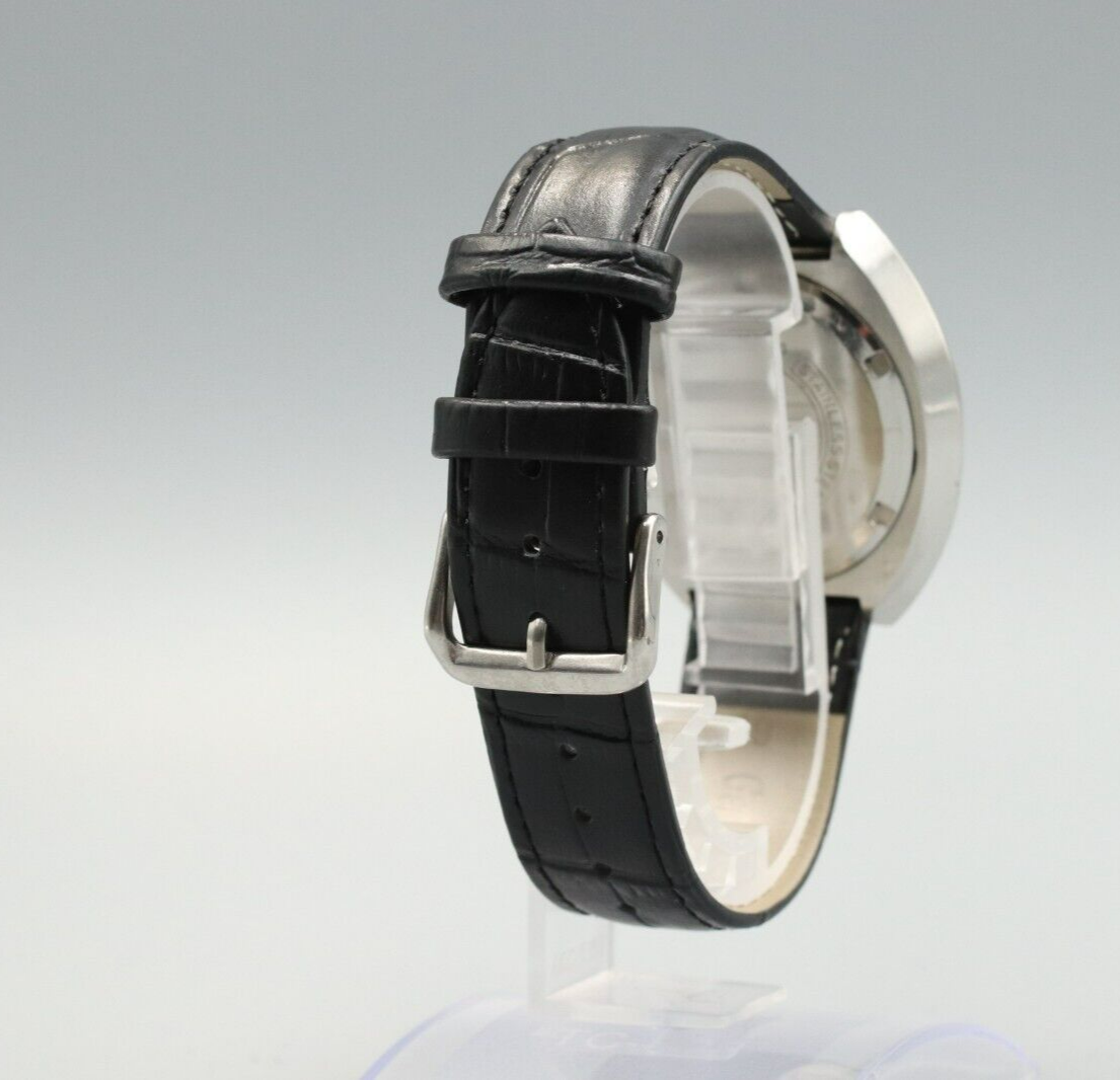 *NEAR MINT* Vintage SEIKO 5 Sports 7019-6010 Automatic Black Dial 21J Mens Watch