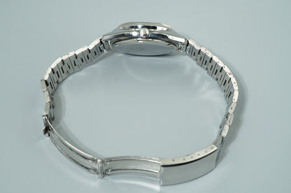 *Serviced* Vintage SEIKO Lord Marvel 5606-7231 Automa Blue Round 35mm Mens Watch