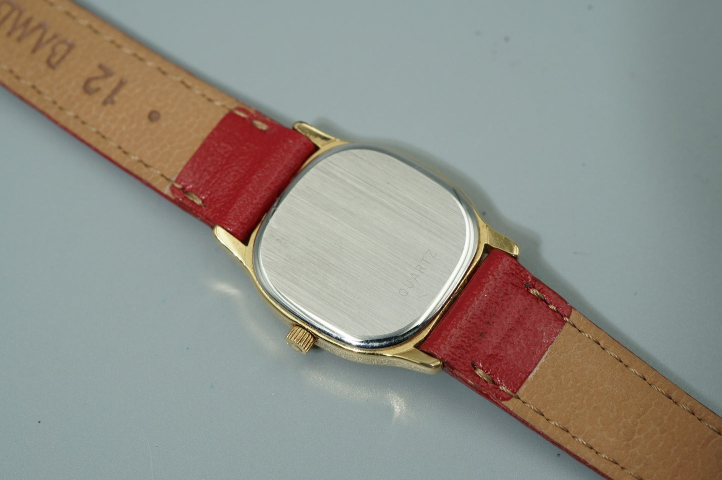 *N MINT* Vintage 1990s OMEGA De Ville Cal.1455 Quartz Gold 20mm Women Watch