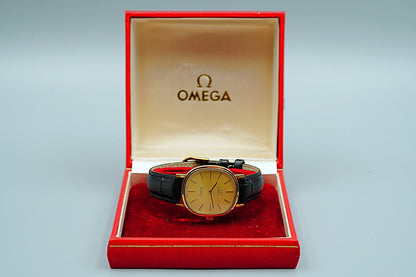 *Exc+5* Vintage 1978 OMEGA De Ville Cal.1330 Ref.MD 191.0046 Qz 15mm Mens Watch