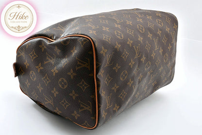 Louis Vuitton Speedy 30 Monogram Hand Bag M41108 Authentic Condition *A* B0111
