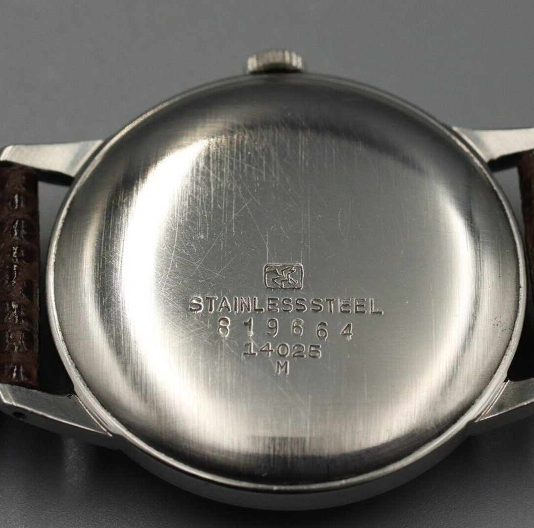 *Exc+4* "Vintage 1966" SEIKO Marvel 14025 Quartz White Dial Round Mens Watch