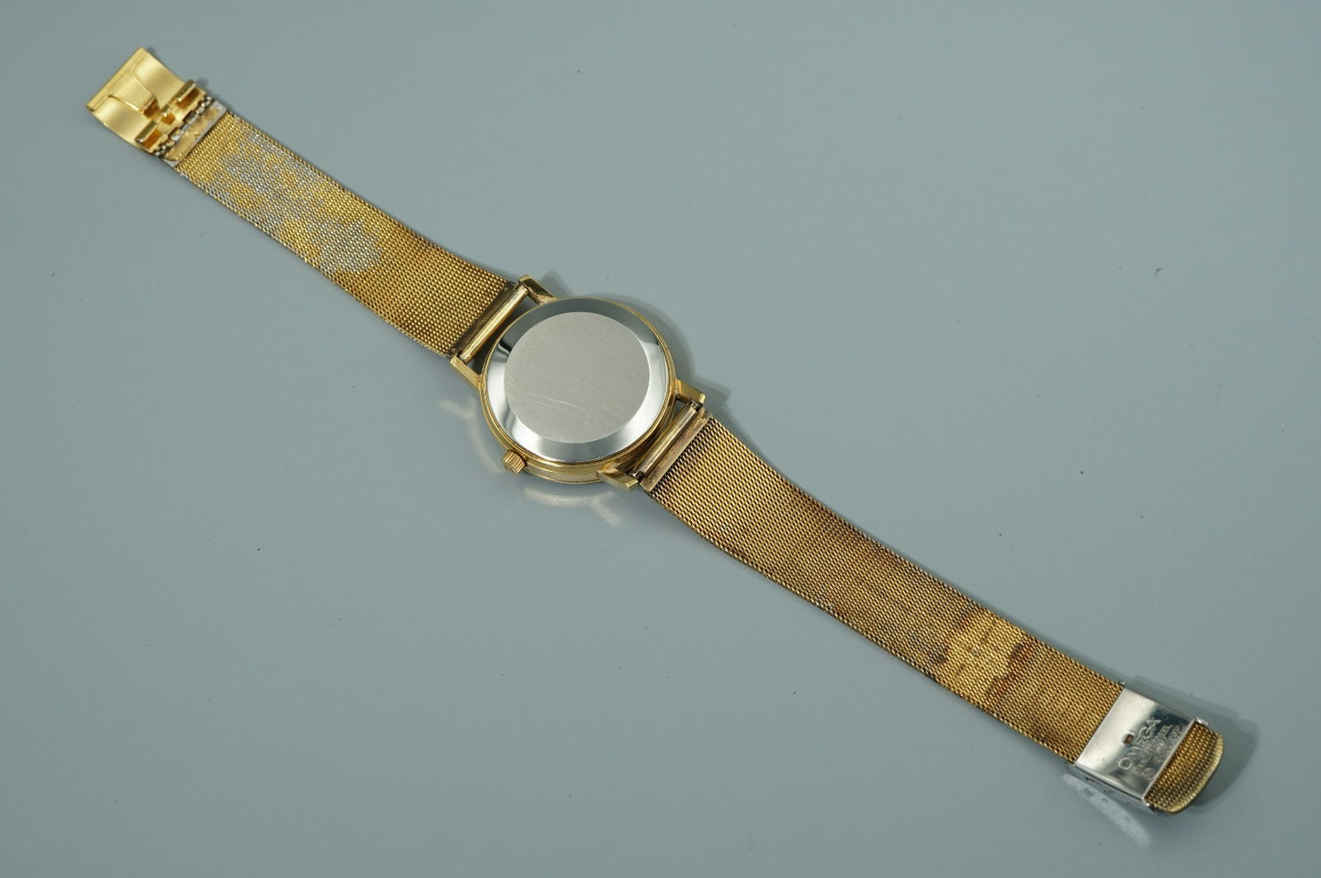 *Exc+5* Vintage 1972 OMEGA Cal.1012 Automatic Gold Dial Round 34mm Mens Watch