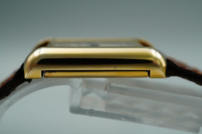 *NEAR MINT* Cartier Tank Hand Winding White Dial Tank 21 mm Women,Ladies Watch