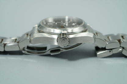 Vintage 1980s OMEGA Seamaster Aqua Terra Cal.1424 Quartz Gray 30mm Women Watch