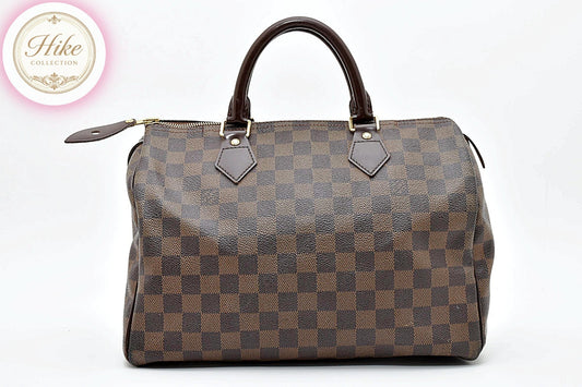 Louis Vuitton Speedy 30 Damier Ebene Handbag N41364 Authentic Condition *SA*