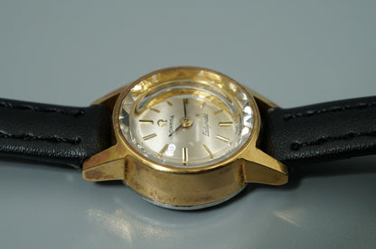 *N MINT* Vintage 1966 OMEGA Ladymatic Cal.661 Automatic Silver 17mm Women Watch