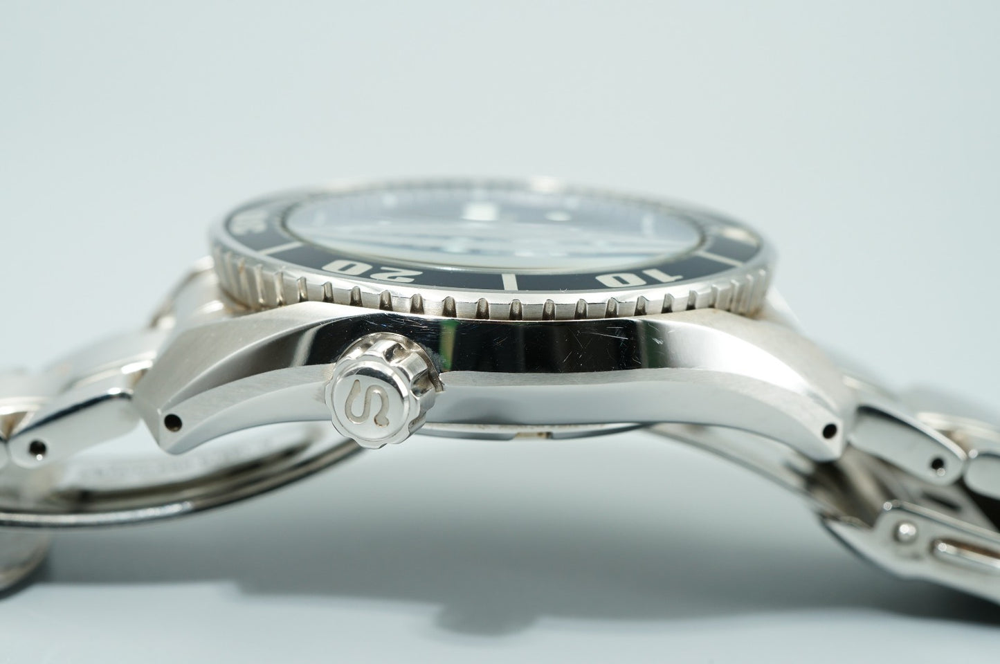 *NEAR MINT*  SEIKO  SCUBA 6R15-00G0 Automatic Blue Dial Round 45mm Mens Watch