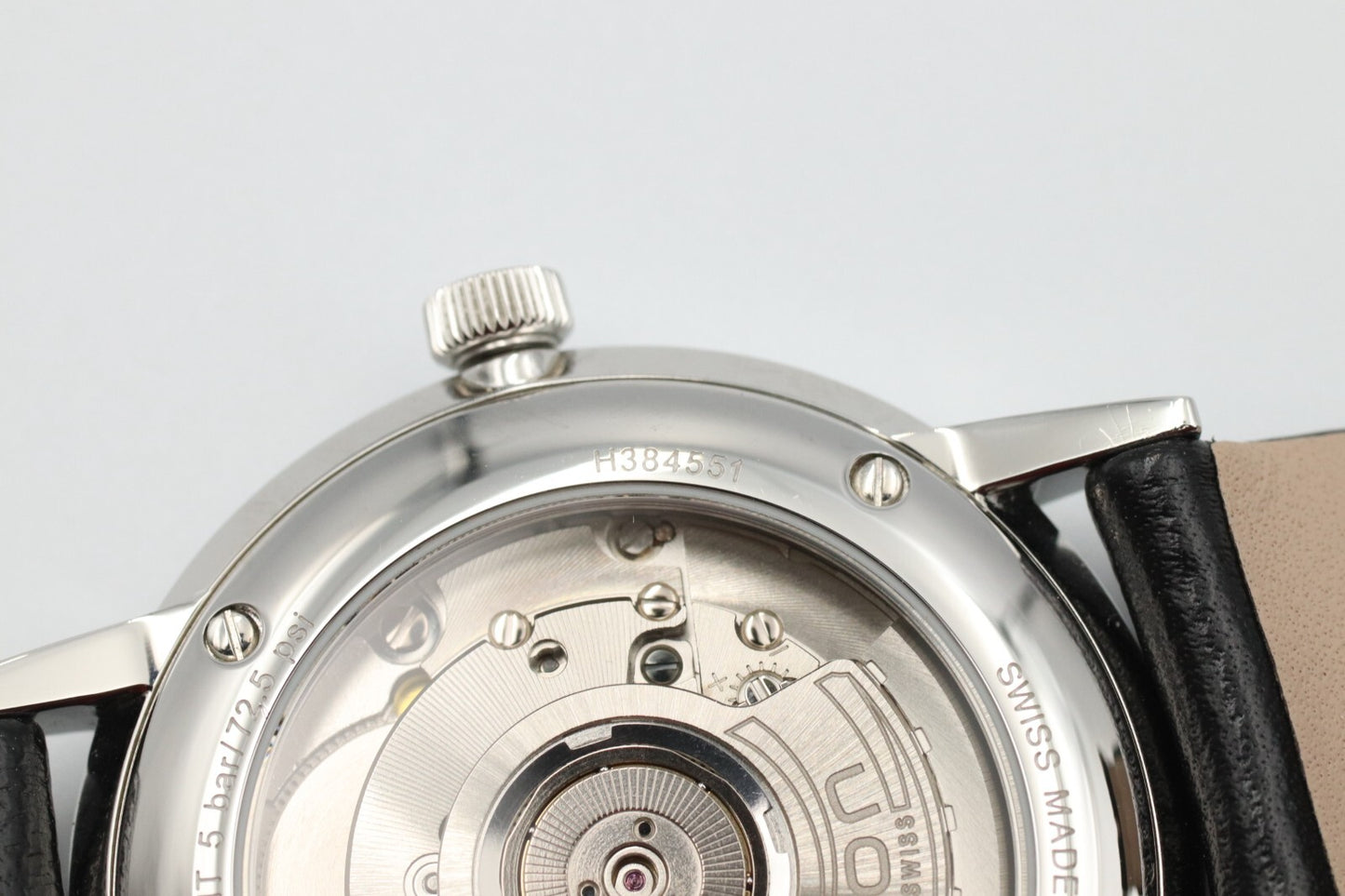 *MINT* HAMILTON intra-matic H38455751 Automatic Silver Dial Round Mens Watch