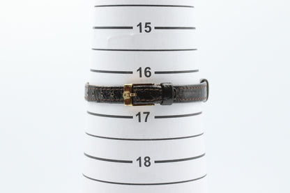 *N MINT* Vintage OMEGA De Ville Cal.1387 Qz White Dial Square 18mm Women Watch
