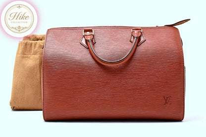 Louis Vuitton Speedy 30 Epi Handbag M43003 Authentic Condition *A* B0131