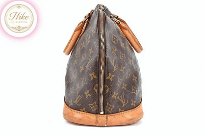 Louis Vuitton Alma PM Monogram Brown Handbag M51130 Authentic Condition *B*