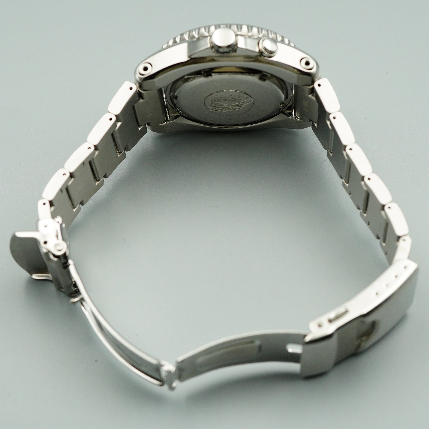 Serviced New Batt *Near MINT* SEIKO Kinetic 5M62-0BL0 AT Black 43mm Mens Watch