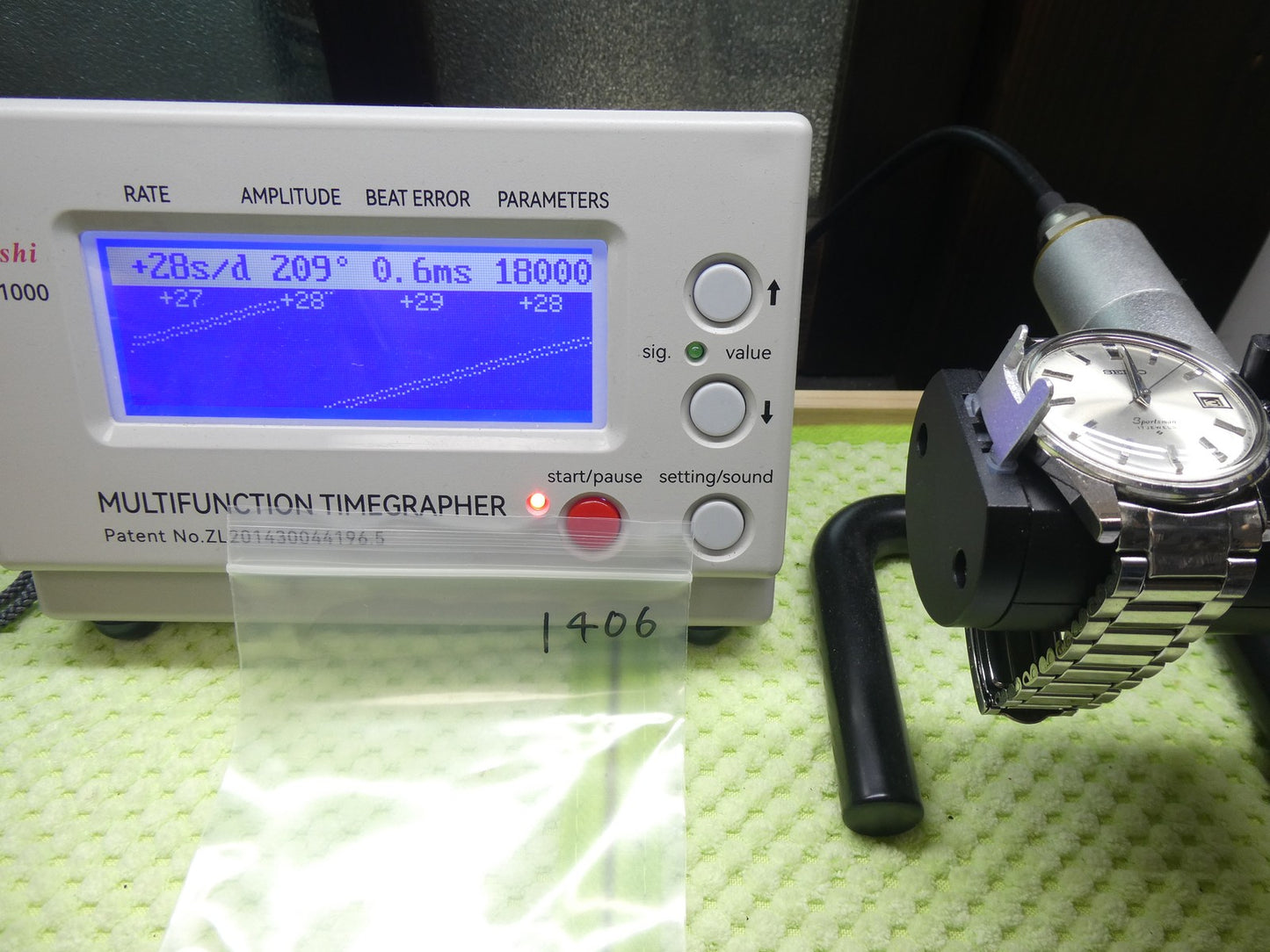 *MINT*Vintage 1977 SEIKO Sportsman 6602-9981 Hand Wind Silver 36mm Mens Watch