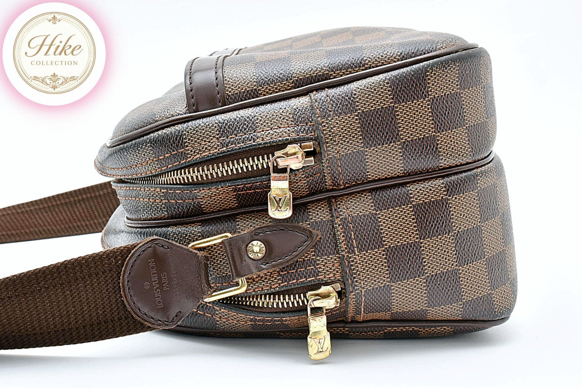 Louis Vuitton Reporter PM Damier Ebene Shoulder Bag N45253 Auth Condition *AB*