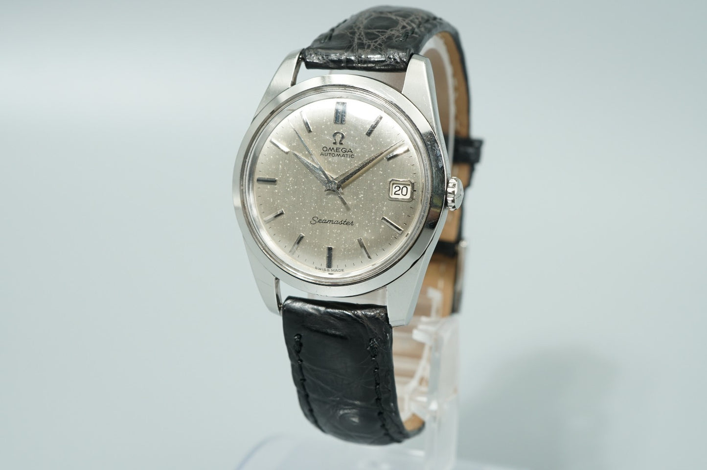 *Exc+5* Vintage 1963 OMEGA Seamaster Cal.562 Automatic Silver 34mm Mens Watch