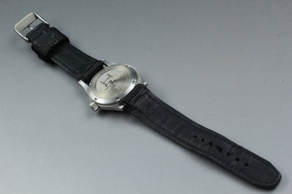 *TOP MINT* HAMILTON KHAKI H683110 Quartz Black Dial Date Round 33mm Mens Watch