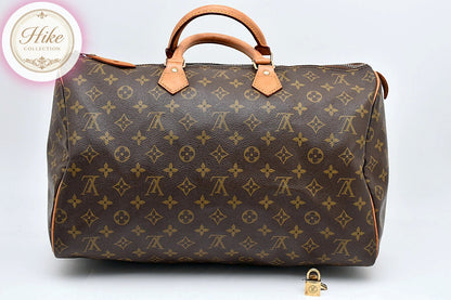 Louis Vuitton Speedy 40 Monogram Hand Bag M41106 Authentic Condition *AB* B0096