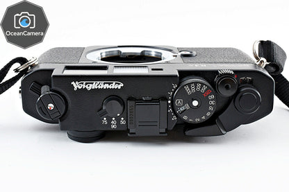 *N MINT in Box* Voigtlander BESSA R3A Black 35mm Rangefinder Film Camera JAPAN