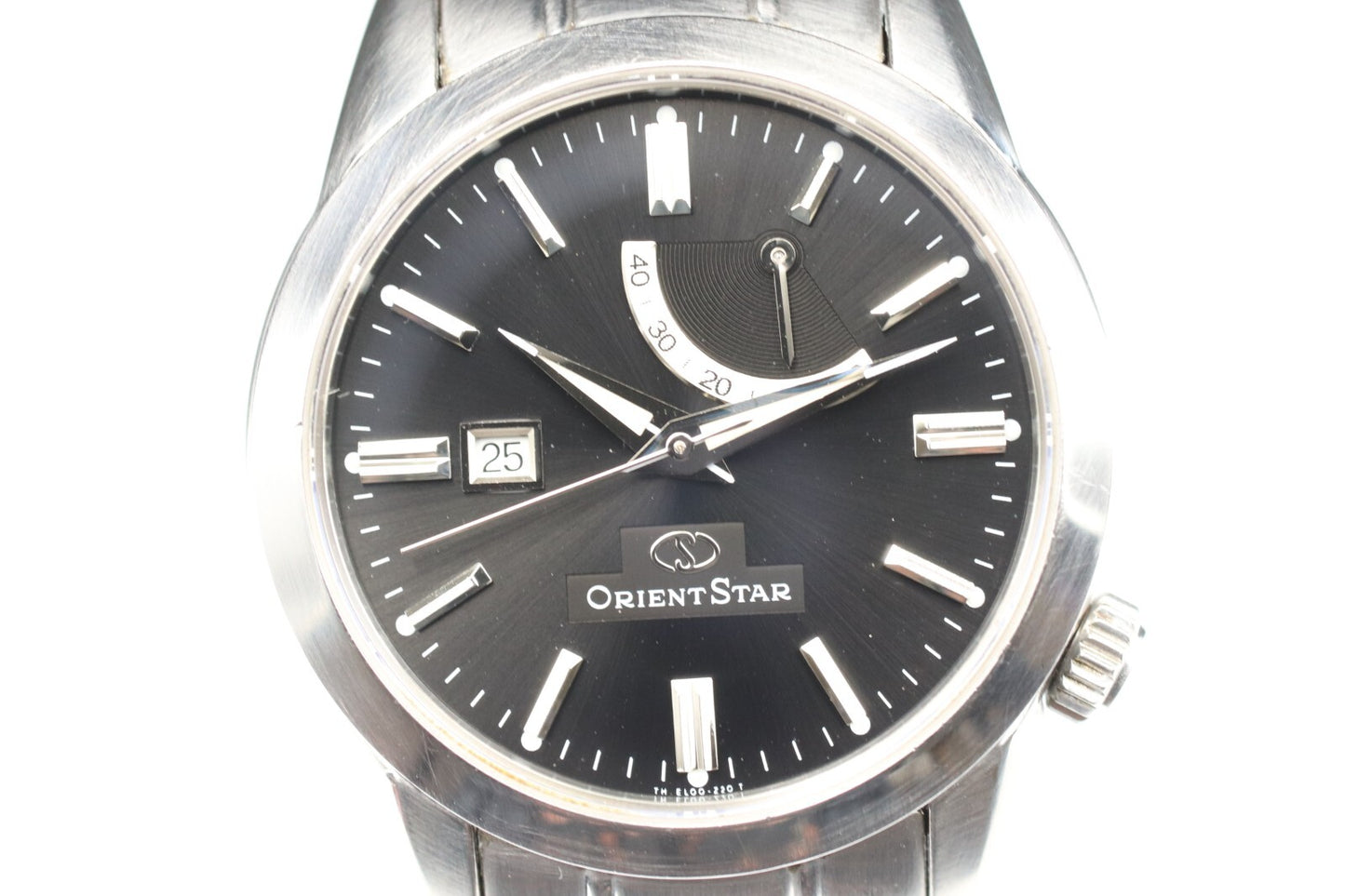 *N MINT* ORIENT STAR EL00-C0 Automatic Black Dial Round 39mm Mens Watch