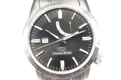 *N MINT* ORIENT STAR EL00-C0 Automatic Black Dial Round 39mm Mens Watch