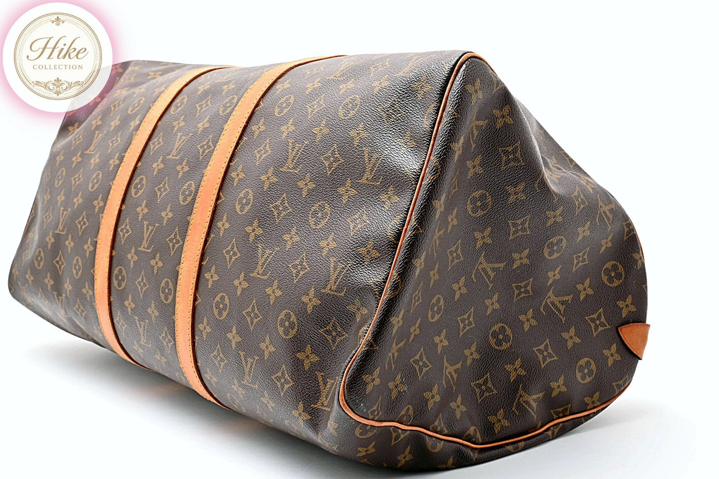 Louis Vuitton Keepall 55 Monogram Brown Boston Bag M41424 Authentic Condition AB