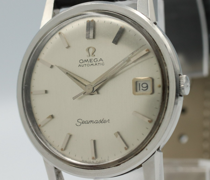 *MINT* Vintage OMEGA Seamaster Cal.562 Automatic Silver Dial 35mm Mens Watch