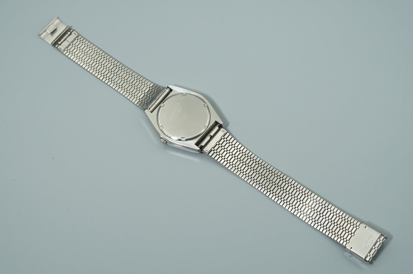 *NEAR MINT* Vintage 1980s SEIKO Lord 7853-7000 Qz White Round 34mm Mens Watch