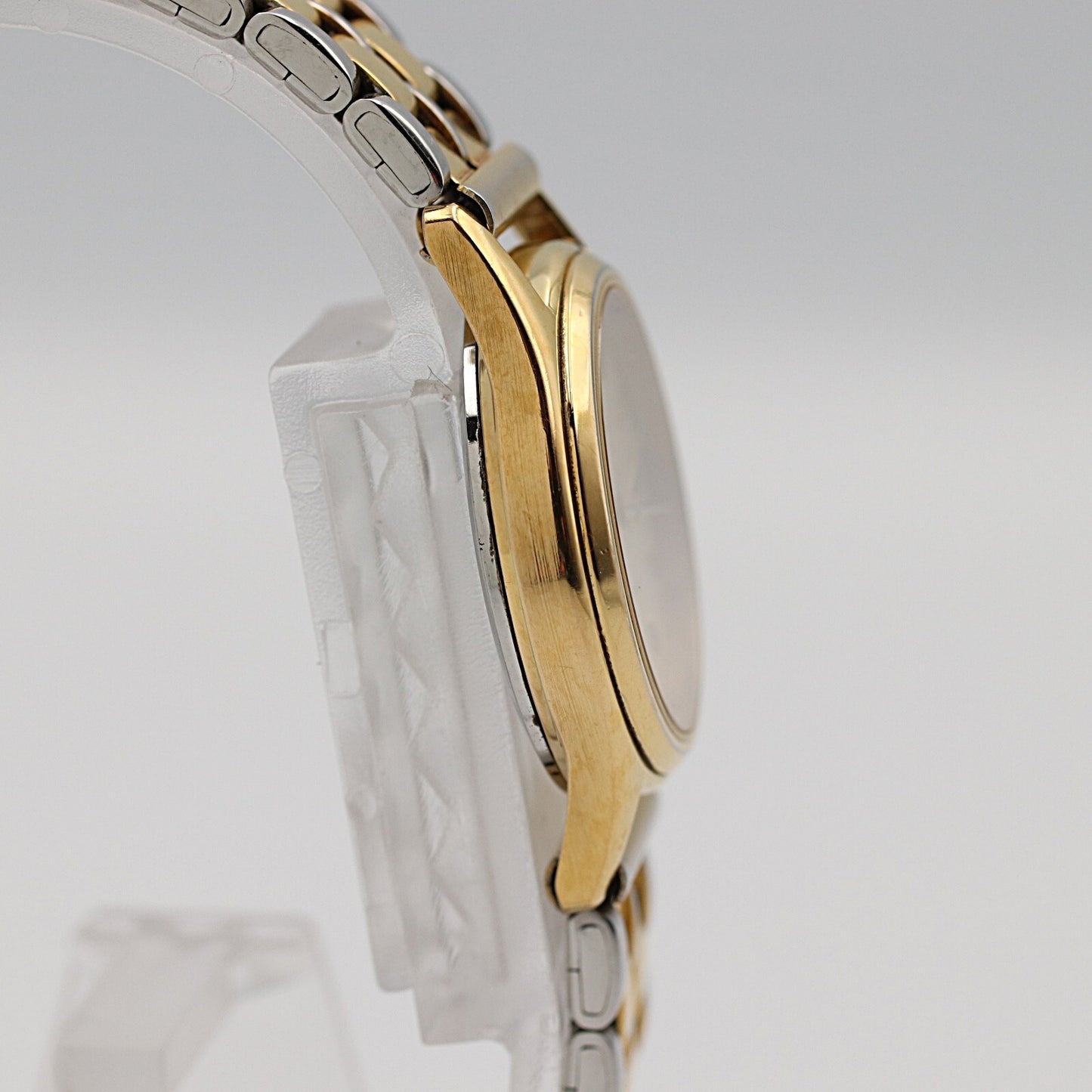 *NEAR MINT* Vintage 1984 OMEGA Seamaster Qz Gold Round 23mm Women,Ladies Watch