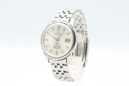 *NEAR MINT* Vintage SEIKO matic Weekdater J13080 Automatic White Dial Mens Watch