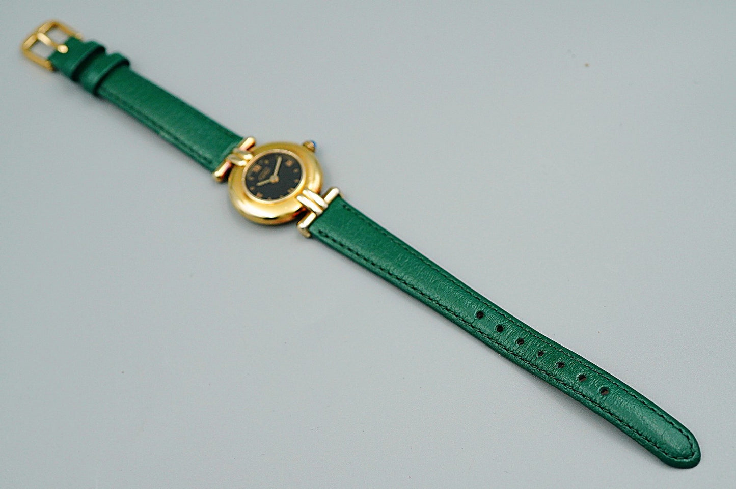 *NEAR MINT* Vintage Cartier Must de Cartier Colisee 590002 Qz 24mm Women Watch