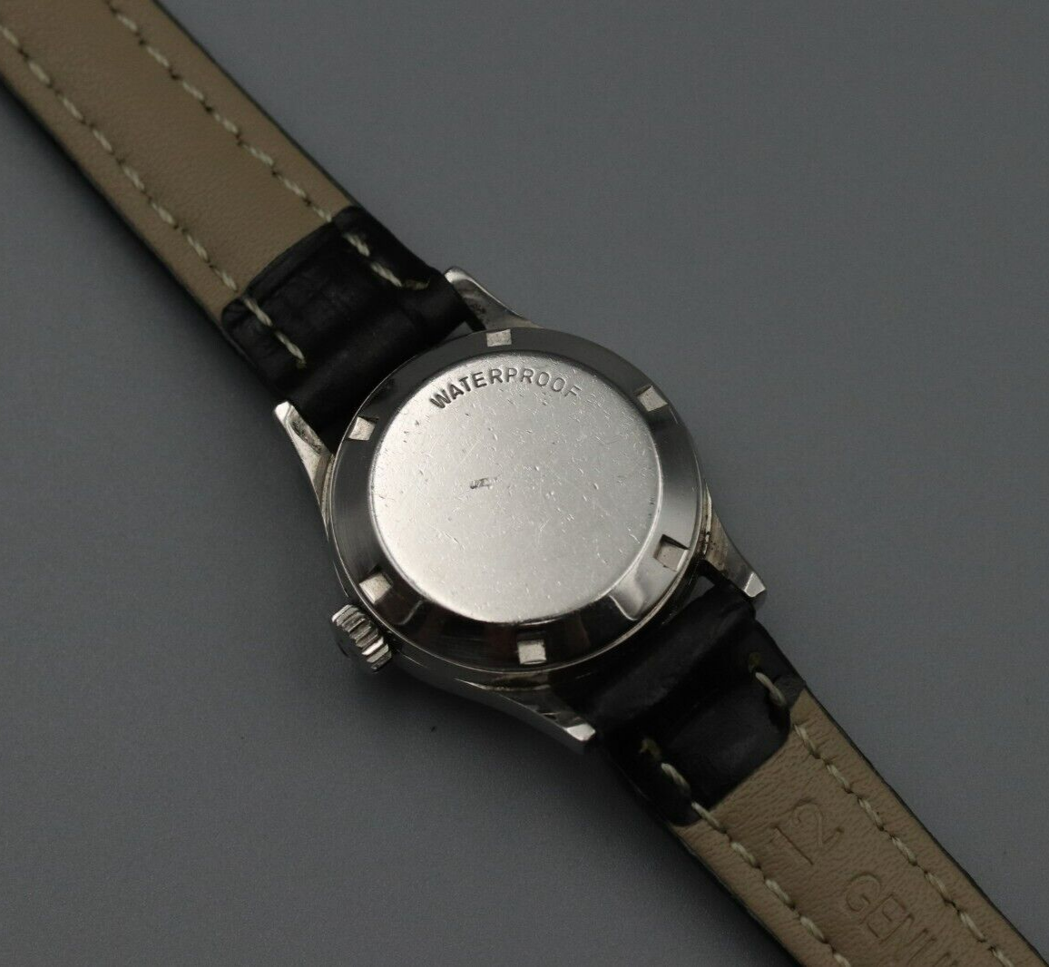 *NEAR MINT* Vintage OMEGA Geneve Cal.681 Automatic Silver Dial Women Watch