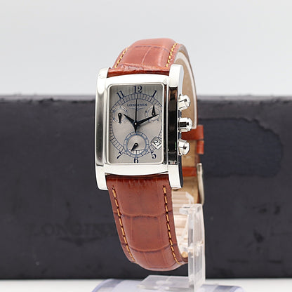 *N MINT* Vintage 1990s LONGINES DolceVita L5.656.4 Qz Silver 27mm Women Watch