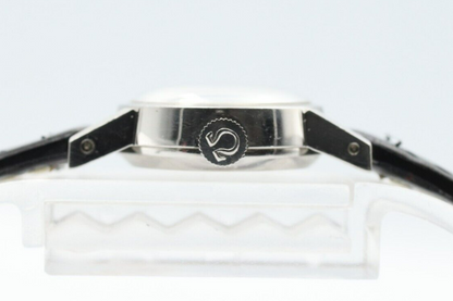 *N MINT* Vintage OMEGA Geneve Cal.484 Hand Winding Silver Dial Round Women Watch