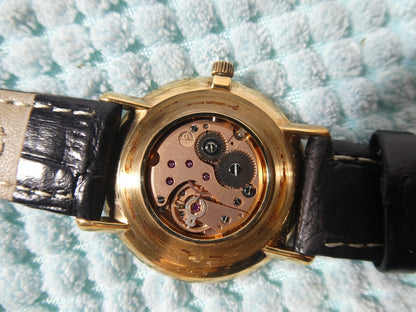 *MINT* Vintage 1974 OMEGA De Ville Cal.625 Hand Wind Gold Round 33mm Mens Watch