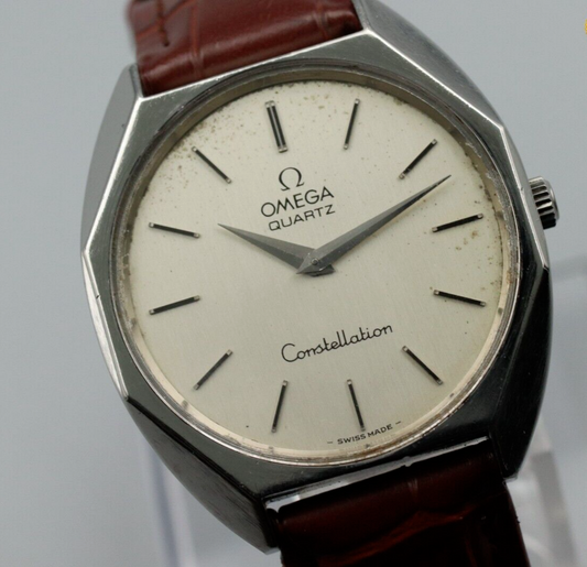 *Exc+5* Vintage OMEGA Constellation Cal.1330 Quartz White Dial Women Watch JAPAN