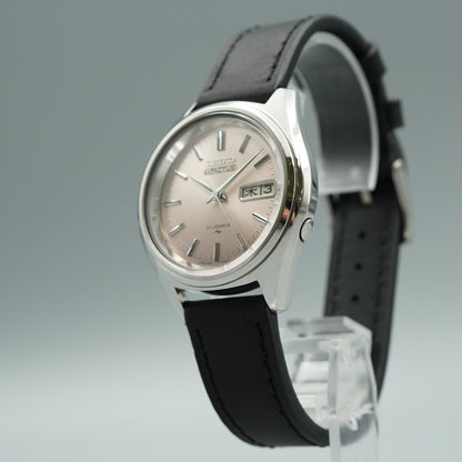 *NEAR MINT* Vintage SEIKO 5actus 7019-7060 Automatic Silver 37mm Mens Watch