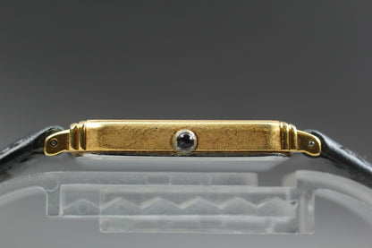 NEW Batt *Exc+4* Vintage SEIKO Dolce 7731-5230 Gold Dial quartz 24mm Mens Watch