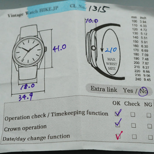 *N MINT* Vintage 1973 SEIKO King KS 5626-7111 Automatic Silver 35mm Mens Watch