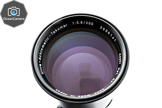 RARE! *MINT+++* PENTAX Ultra-Achromatic-Takumar 300mm F/5.6 M42 Lens From JAPAN