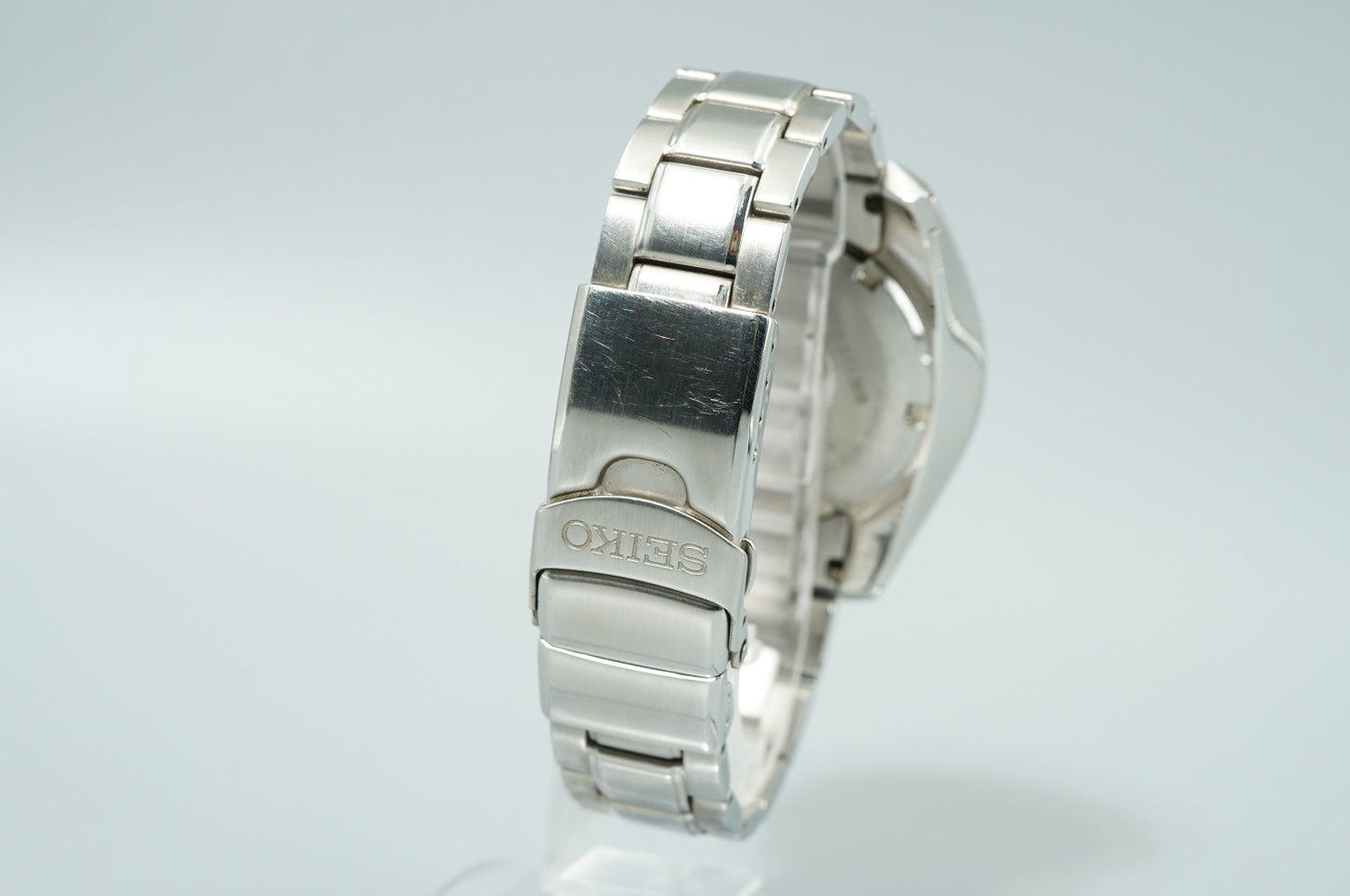 *NEAR MINT*  SEIKO  SCUBA 6R15-00G0 Automatic Blue Dial Round 45mm Mens Watch