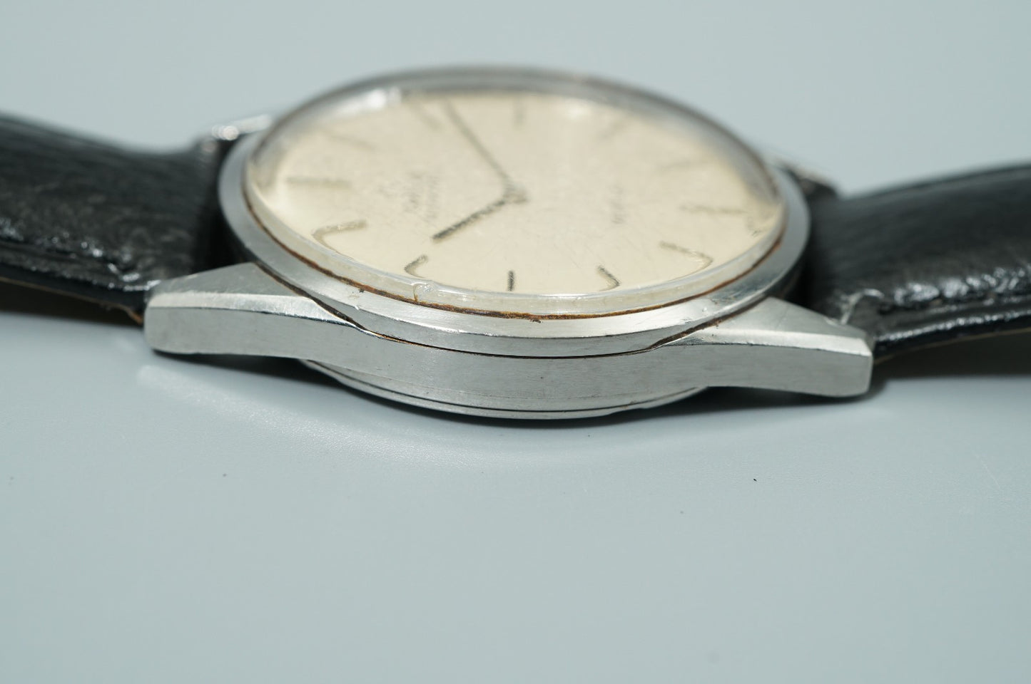 *Exc+3* Vintage 1973 OMEGA De Ville Cal.711 Automatic Cream Dial 34mm Mens Watch