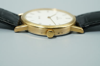 Exc+4 Vintage 1979 OMEGA De Ville Cal.625 Hand Wind White Round 32mm Mens Watch