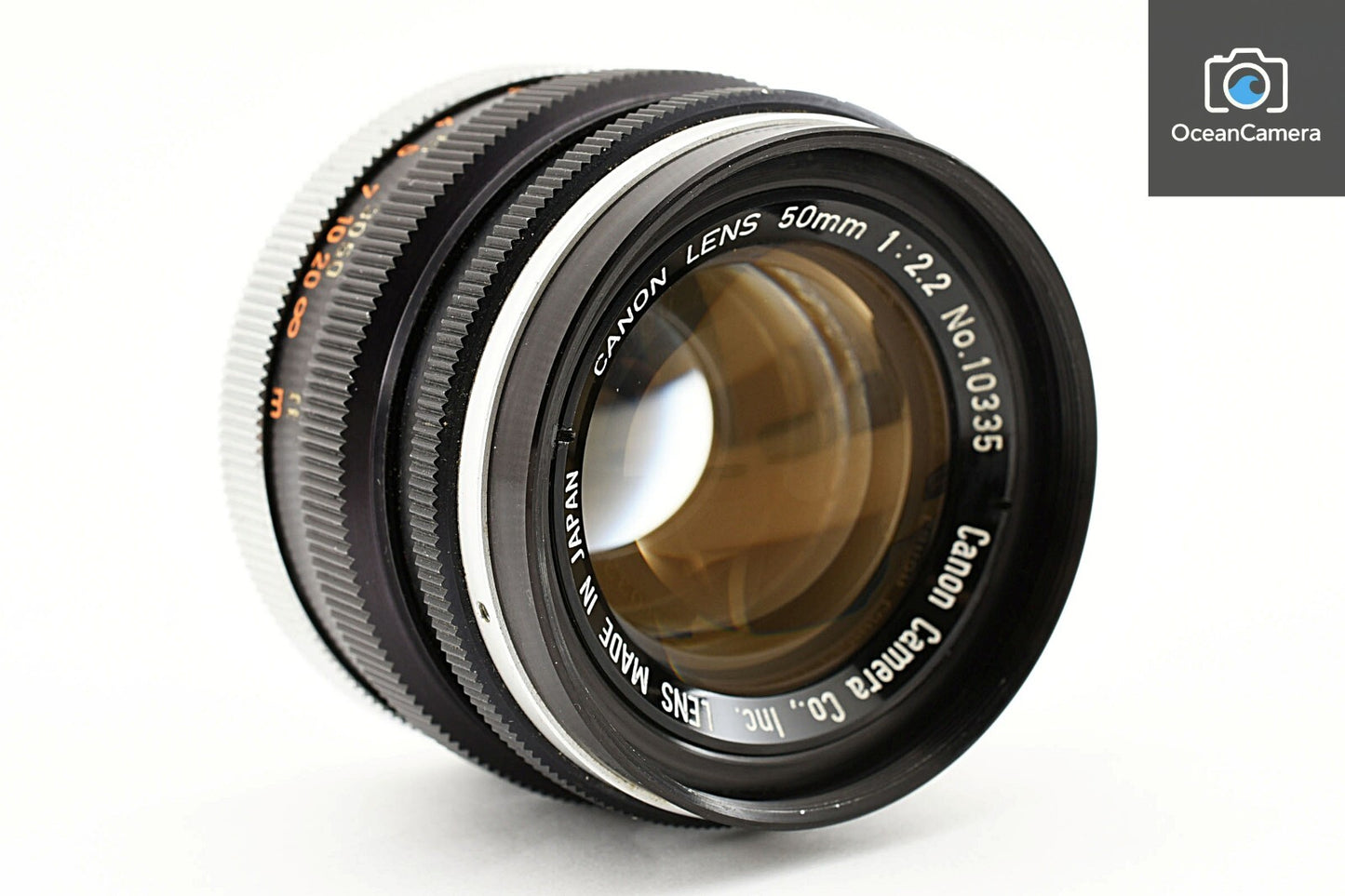 *Near MINT* Canon 50mm F/2.2 Lens for Leica L39 Screw Mount LTM From JAPAN