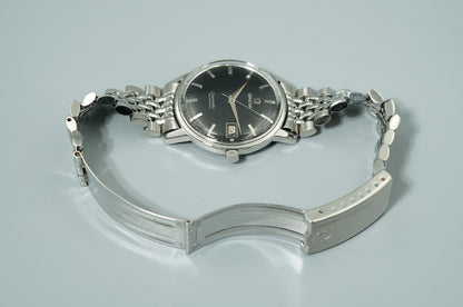 N MINT Vintage 1963 OMEGA Seamaster Cal.562 Automatic Black Dial 34mm Mens Watch