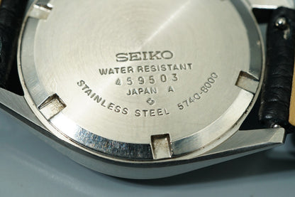 N MINT Vintage 1964 SEIKO LORD MARVEL 5740-8000 AT Silver Round 34mm Mens Watch