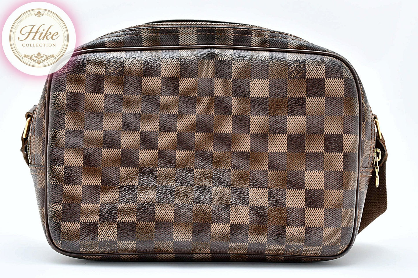 Louis Vuitton Reporter PM Damier Ebene Shoulder Bag N45253 Auth Condition *AB*