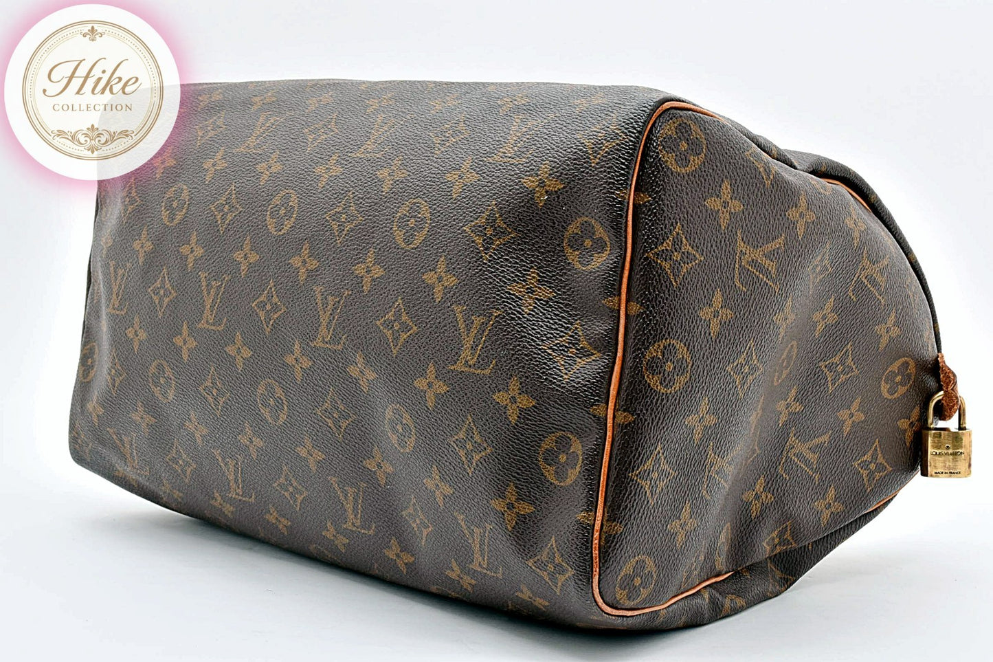Louis Vuitton Speedy 35 Monogram Brown Handbag M41107  Authentic Condition *B*