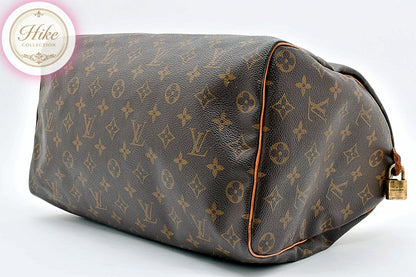 Louis Vuitton Speedy 35 Monogram Brown Handbag M41107  Authentic Condition *B*